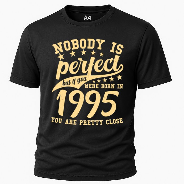 Nobody Is Perfect Born In 1995 30th Birthday Performance Shirt