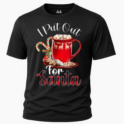 Naughty I Put Out For Santa Christmas Xmas Performance Shirt