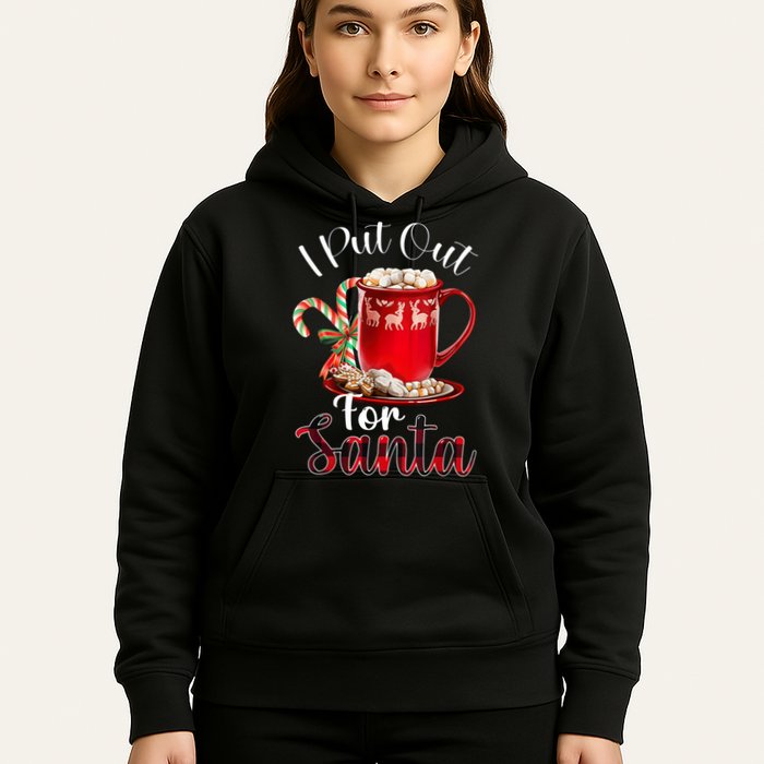 Naughty I Put Out For Santa Christmas Xmas Hoodie
