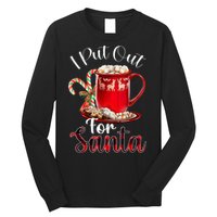 Naughty I Put Out For Santa Christmas Xmas Long Sleeve Shirt