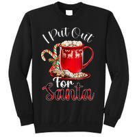 Naughty I Put Out For Santa Christmas Xmas Sweatshirt