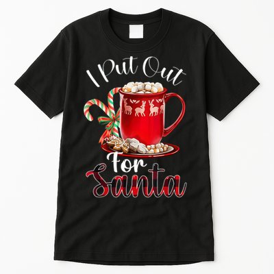 Naughty I Put Out For Santa Christmas Xmas Tall T-Shirt