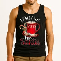 Naughty I Put Out For Santa Christmas Xmas Tank Top