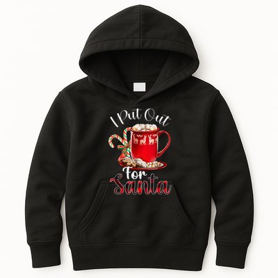 Naughty I Put Out For Santa Christmas Xmas Kids Hoodie