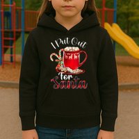 Naughty I Put Out For Santa Christmas Xmas Kids Hoodie