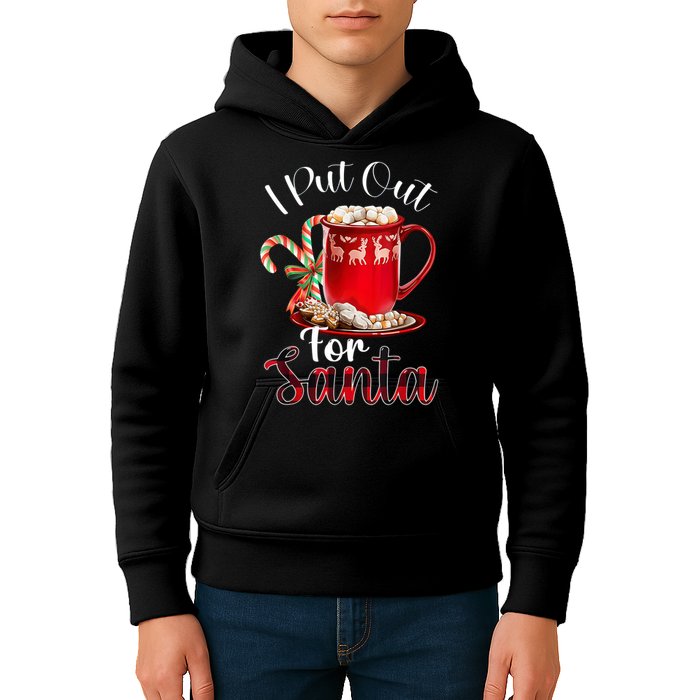 Naughty I Put Out For Santa Christmas Xmas Kids Hoodie