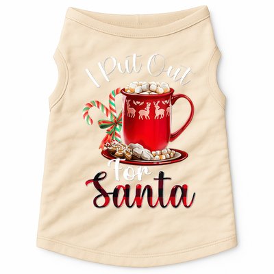 Naughty I Put Out For Santa Christmas Xmas Doggie Tank