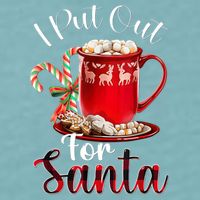 Naughty I Put Out For Santa Christmas Xmas Sueded Cloud Jersey T-Shirt