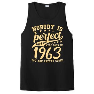 Nobody Is Perfect Born In 1963 60th Birthday PosiCharge Competitor Tank