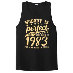 Nobody Is Perfect Born In 1983 40th Birthday PosiCharge Competitor Tank