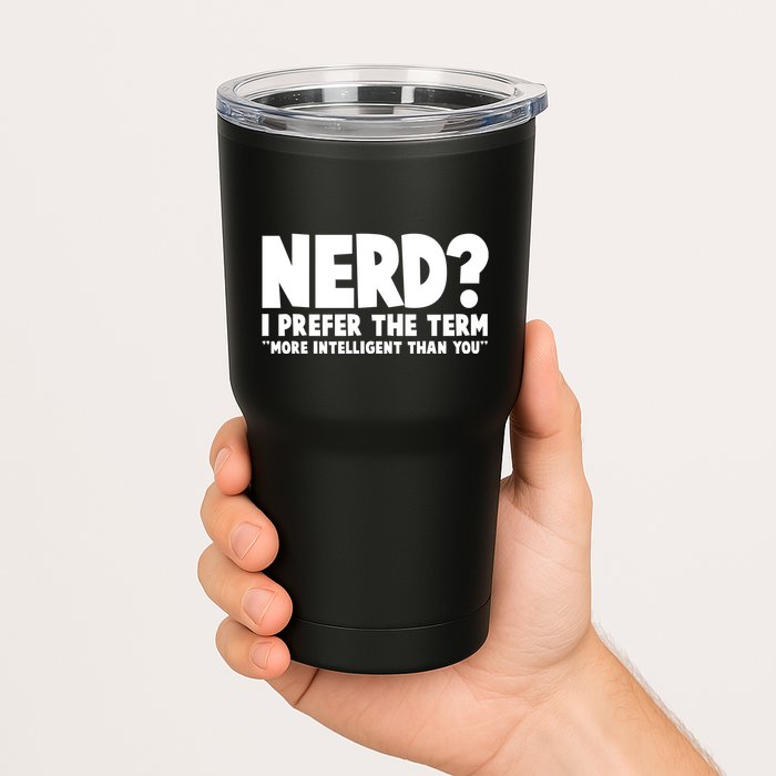 Nerd I Prefer The Term More Intelligent Than You Tumbler