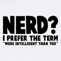 Nerd I Prefer The Term More Intelligent Than You Garment-Dyed Sweatshirt