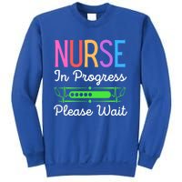 Nurse In Progress Please Wait Funny Future Nurse Gift Sweatshirt