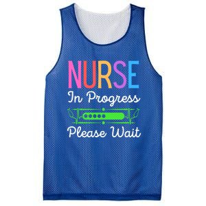 Nurse In Progress Please Wait Funny Future Nurse Gift Mesh Reversible Basketball Jersey Tank