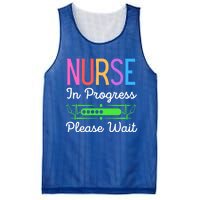 Nurse In Progress Please Wait Funny Future Nurse Gift Mesh Reversible Basketball Jersey Tank