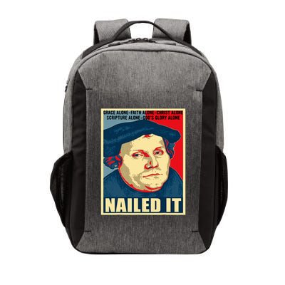 Nailed It Protestant Reformation Day Martin Luther Lutheran Vector Backpack