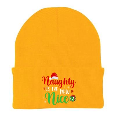 Naughty Is The New Nice Clothes Funny Holiday Gift Christmas Gift Knit Cap Winter Beanie