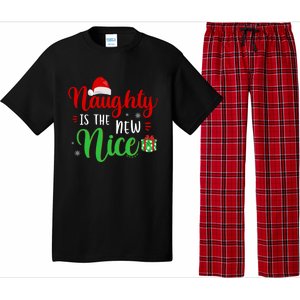 Naughty Is The New Nice Clothes Funny Holiday Gift Christmas Gift Pajama Set