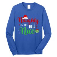 Naughty Is The New Nice Clothes Funny Holiday Gift Christmas Gift Long Sleeve Shirt