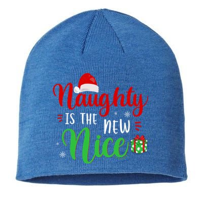 Naughty Is The New Nice Clothes Funny Holiday Gift Christmas Gift Sustainable Beanie