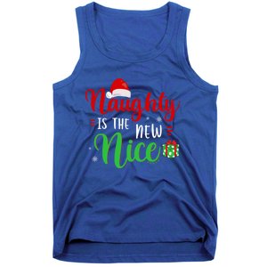 Naughty Is The New Nice Clothes Funny Holiday Gift Christmas Gift Tank Top