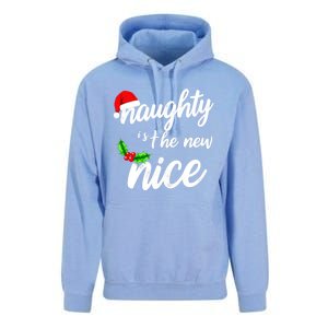 Naughty Is The New Nice Christmas Humor Funny Gift Unisex Surf Hoodie