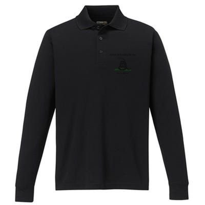 Nobody Is Treading On You YouRe Weird Kamala 2024 Performance Long Sleeve Polo