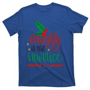 Naughty Is The New Nice Funny Christmas Gift Gift T-Shirt