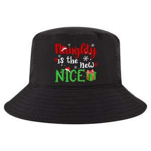 Naughty Is The New Nice Funny Santa Joke Christmas Humor Cute Gift Cool Comfort Performance Bucket Hat