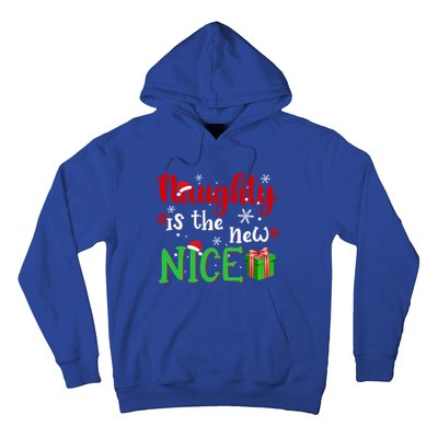 Naughty Is The New Nice Funny Santa Joke Christmas Humor Cute Gift Hoodie