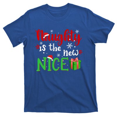 Naughty Is The New Nice Funny Santa Joke Christmas Humor Cute Gift T-Shirt