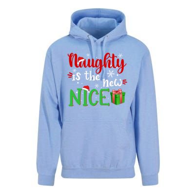 Naughty Is The New Nice Funny Santa Joke Christmas Humor Cute Gift Unisex Surf Hoodie