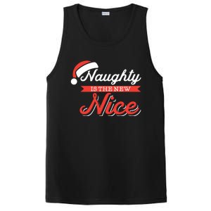 Naughty Is The New Nice Funny Santa List Christmas Gift Meaningful Gift PosiCharge Competitor Tank