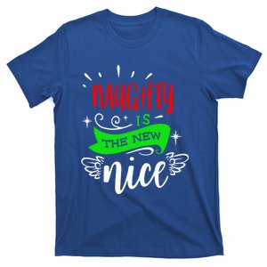 Naughty Is The New Nice Funny Sarcastic Christmas Holiday Great Gift T-Shirt