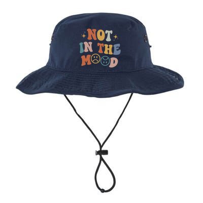 Not In The Mood With Words On Back Aesthetic Trendy Costume Legacy Cool Fit Booney Bucket Hat