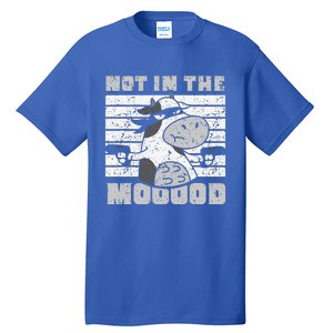 Not In The Mooood Cow Cows Farm Animals Lover Tall T-Shirt