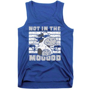 Not In The Mooood Cow Cows Farm Animals Lover Tank Top