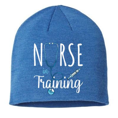 Nurse In Training Nursing School Stethoscope Future Nurse Gift Sustainable Beanie