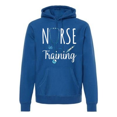 Nurse In Training Nursing School Stethoscope Future Nurse Gift Premium Hoodie