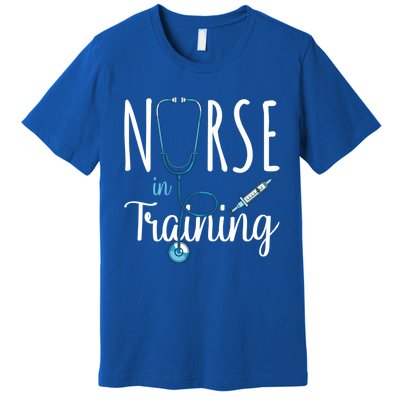 Nurse In Training Nursing School Stethoscope Future Nurse Gift Premium T-Shirt