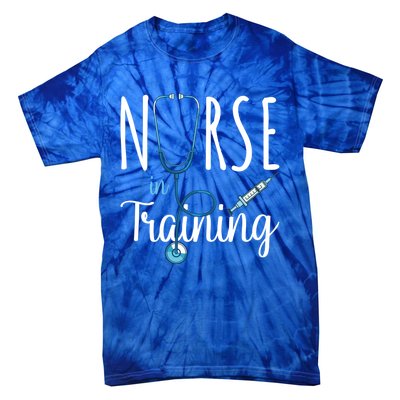 Nurse In Training Nursing School Stethoscope Future Nurse Gift Tie-Dye T-Shirt