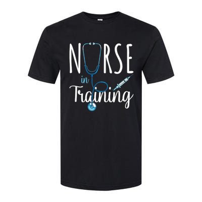 Nurse In Training Nursing School Stethoscope Future Nurse Gift Softstyle CVC T-Shirt