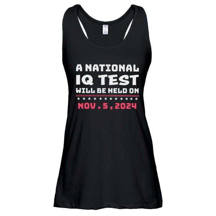 National Iq Test Alert November 5th 2024 Ladies Essential Flowy Tank