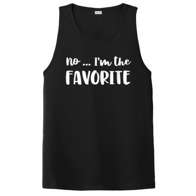 No I'm The Favorite Sarcastic Matching Family Sibling Joke PosiCharge Competitor Tank