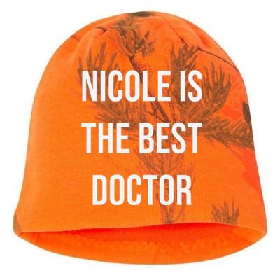 Nicole Is The Best Doctor Kati - Camo Knit Beanie