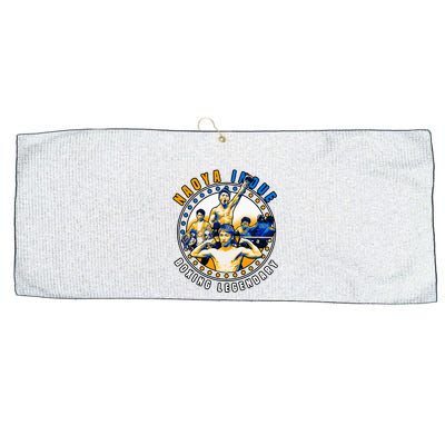 Naoya Inoue Tribute For Future Boxers Large Microfiber Waffle Golf Towel
