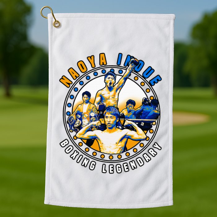 Naoya Inoue Tribute For Future Boxers Golf Towel