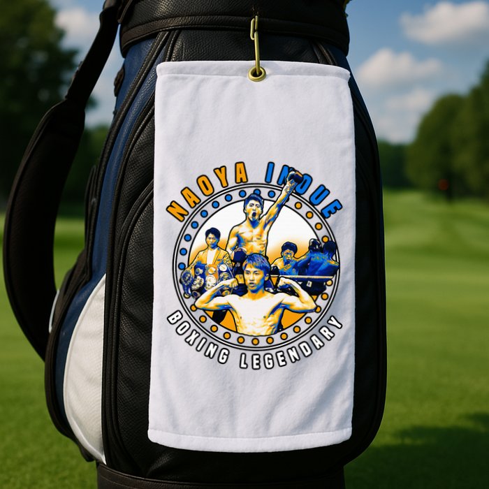 Naoya Inoue Tribute For Future Boxers Golf Towel