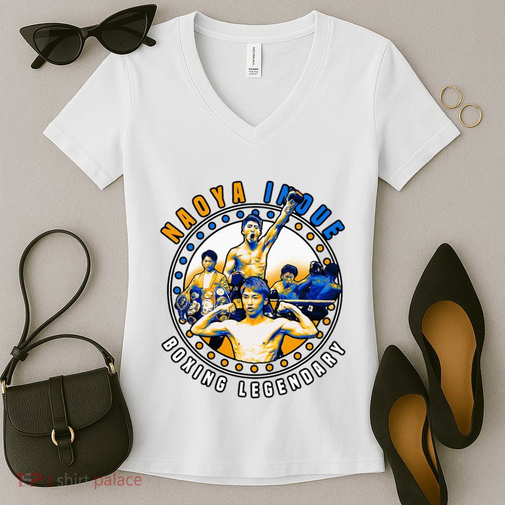 Naoya Inoue Tribute For Future Boxers Women's V-Neck T-Shirt