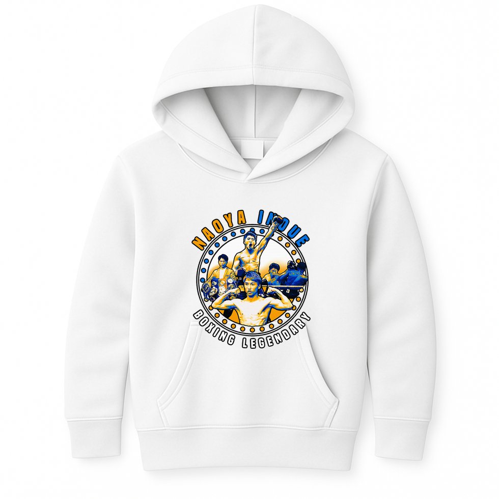 Naoya Inoue Tribute For Future Boxers Kids Hoodie